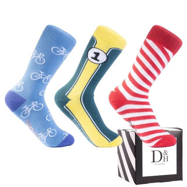 ''A Little Different'' Sock Gift Pack Selection - 3 Pack of Socks