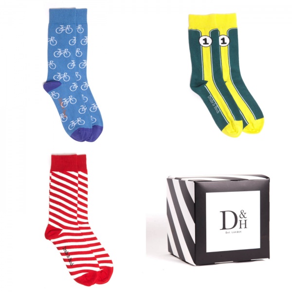 ''A Little Different'' Sock Selection - 3 Pack of Socks with Gift Box
